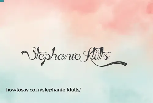 Stephanie Klutts