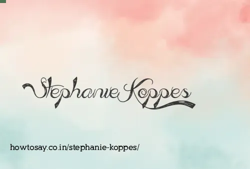 Stephanie Koppes