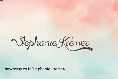 Stephanie Kremer