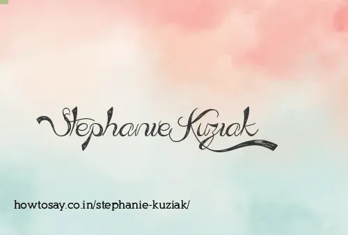Stephanie Kuziak