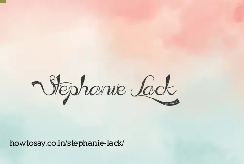 Stephanie Lack