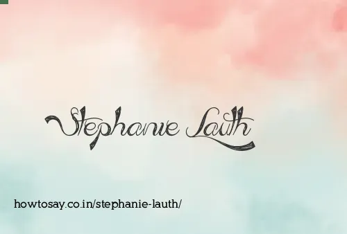 Stephanie Lauth
