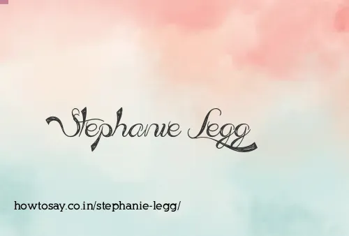 Stephanie Legg