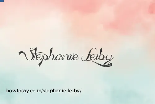 Stephanie Leiby