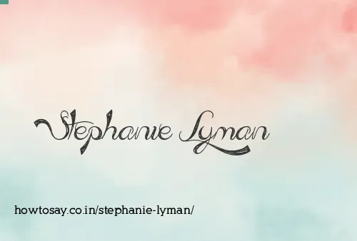 Stephanie Lyman