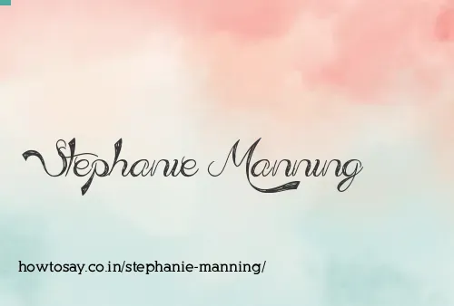 Stephanie Manning