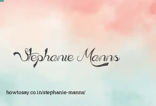Stephanie Manns