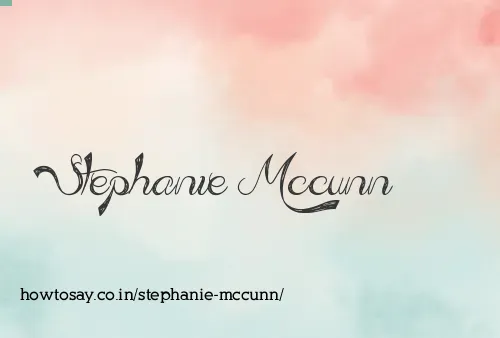 Stephanie Mccunn