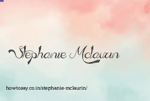 Stephanie Mclaurin