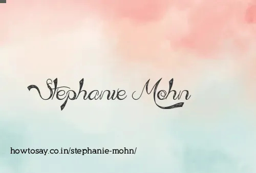 Stephanie Mohn