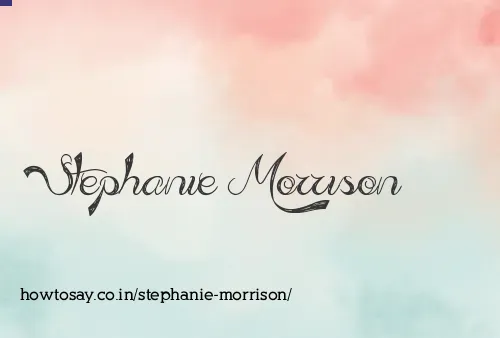 Stephanie Morrison