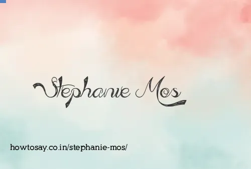 Stephanie Mos