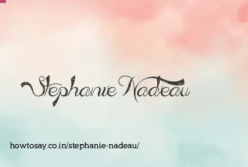 Stephanie Nadeau