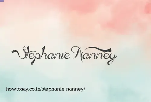 Stephanie Nanney