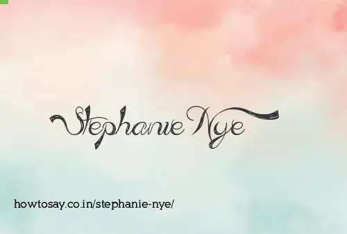 Stephanie Nye