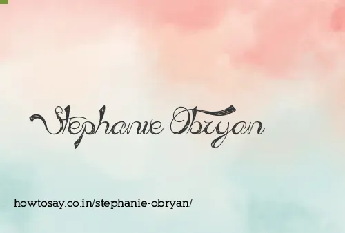 Stephanie Obryan