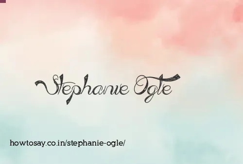 Stephanie Ogle
