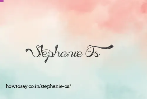 Stephanie Os