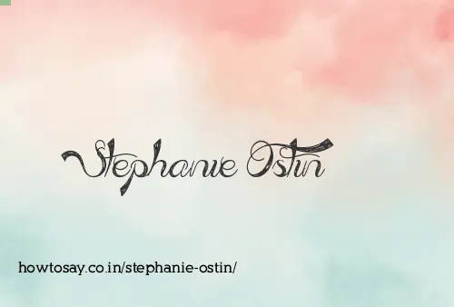 Stephanie Ostin