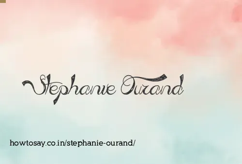 Stephanie Ourand