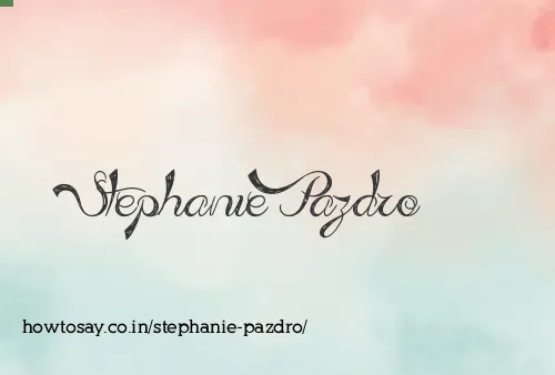 Stephanie Pazdro