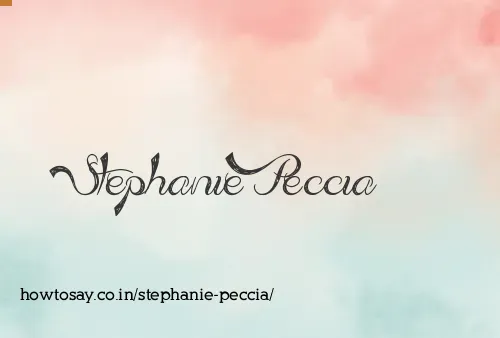 Stephanie Peccia