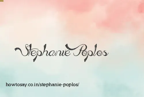 Stephanie Poplos
