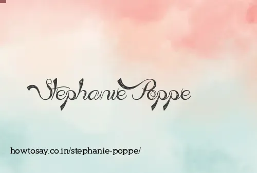 Stephanie Poppe