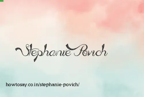 Stephanie Povich