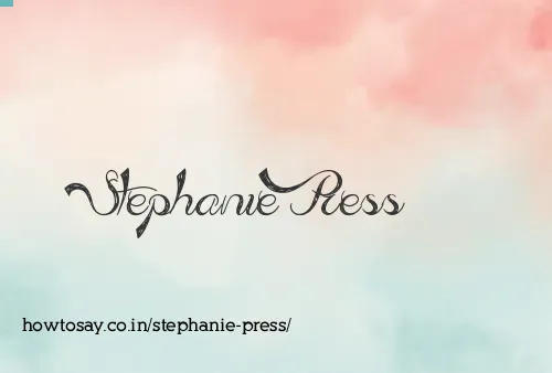Stephanie Press