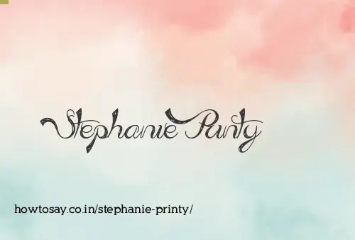 Stephanie Printy