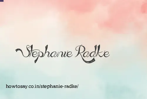 Stephanie Radke