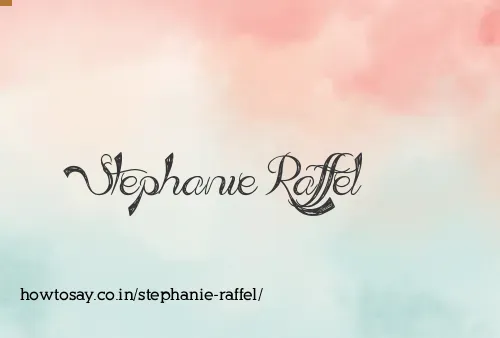 Stephanie Raffel