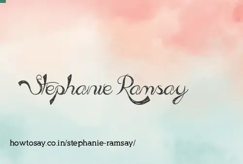 Stephanie Ramsay