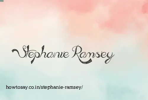 Stephanie Ramsey