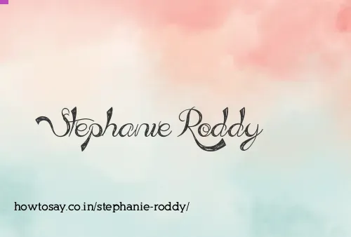 Stephanie Roddy