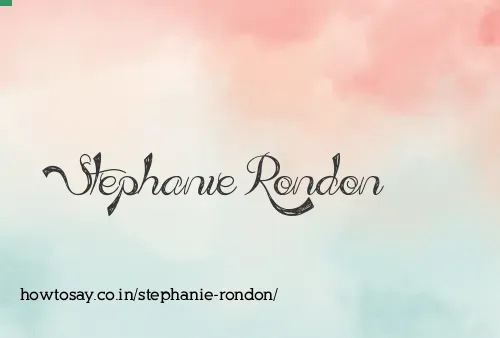 Stephanie Rondon
