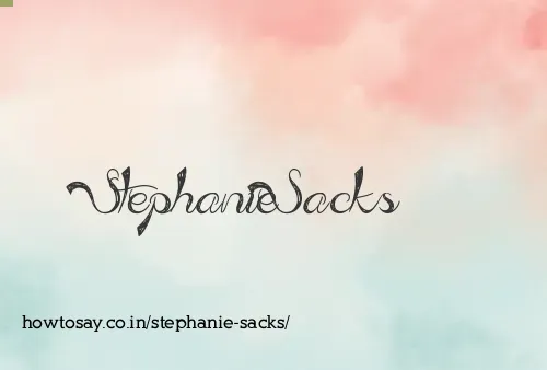 Stephanie Sacks
