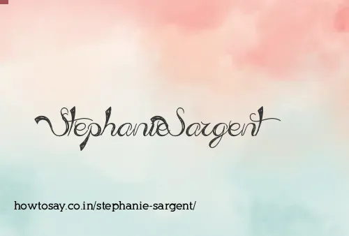 Stephanie Sargent