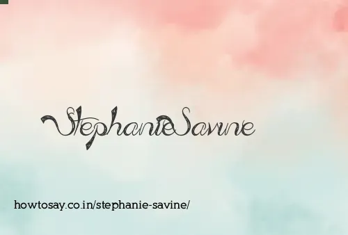 Stephanie Savine