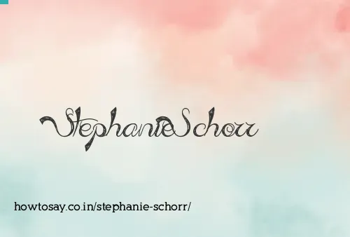 Stephanie Schorr