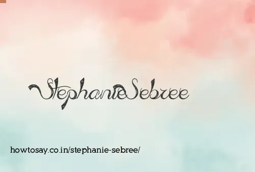 Stephanie Sebree