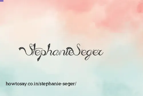 Stephanie Seger