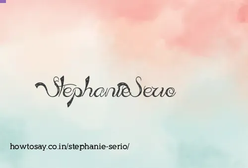 Stephanie Serio