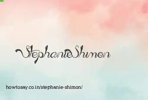 Stephanie Shimon
