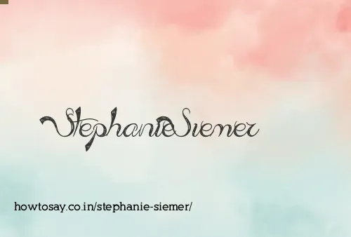 Stephanie Siemer