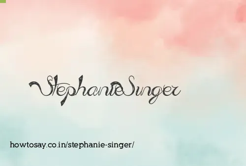 Stephanie Singer