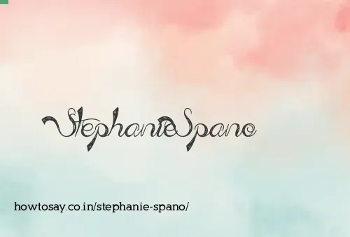Stephanie Spano