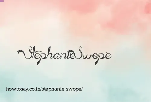 Stephanie Swope