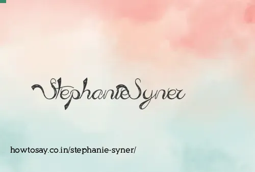 Stephanie Syner